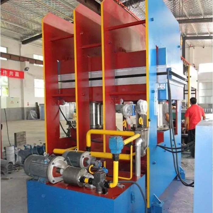 Frame Type Hydraulic Platen Rubber Vulcanizing Press Machine for Rubber Parts