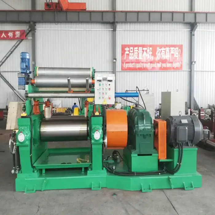 Bearing Type Two Roll Open Rubber Mixing Mill Machine