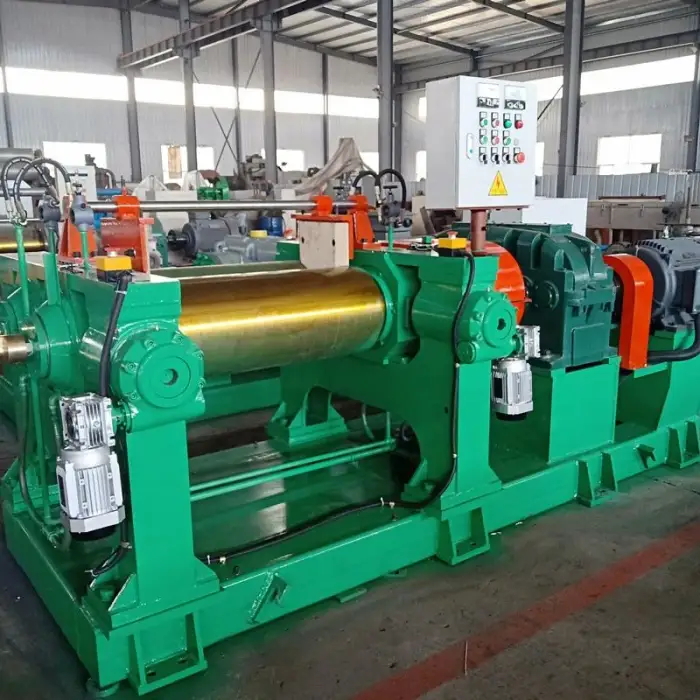 Bearing Type Two Roll Open Rubber Mixing Mill Machine