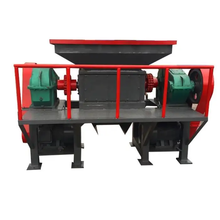 Double Shaft Wood Pallet Shredder for Sale/ Industrial Wood Shredder Price/wood Chip Shredder