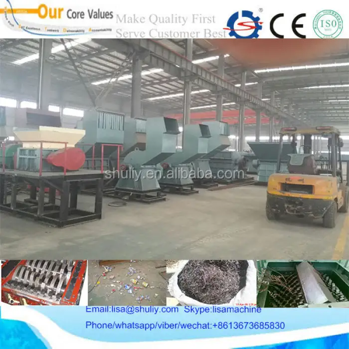 Engine Oil Filter Crusher, Waste Electrical Cabinet Crusher , Scrap Car Bumper Crusher Machine