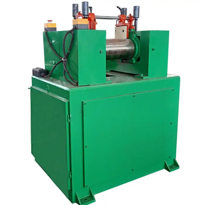 Lab Rubber Two Roll Mill / Rubber Open Mixing Mill with Two Rolls for Lab