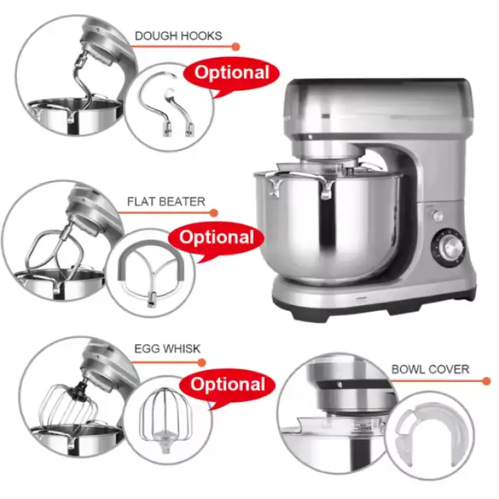 Kitchen11L Automatic Electric Cake Mixer Accessories Head Steel Stainless Stand Mixer