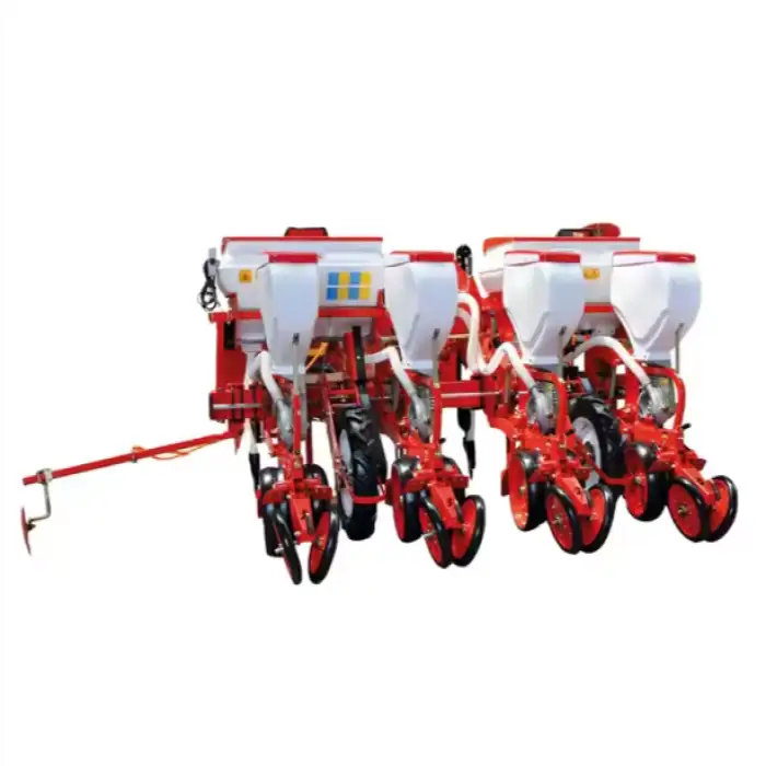 Cotton Planter Tomatoe air Suction Corn 4 Rows Seeder