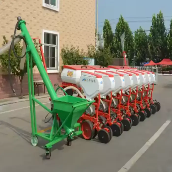 Cotton Planter Tomatoe air Suction Corn 4 Rows Seeder