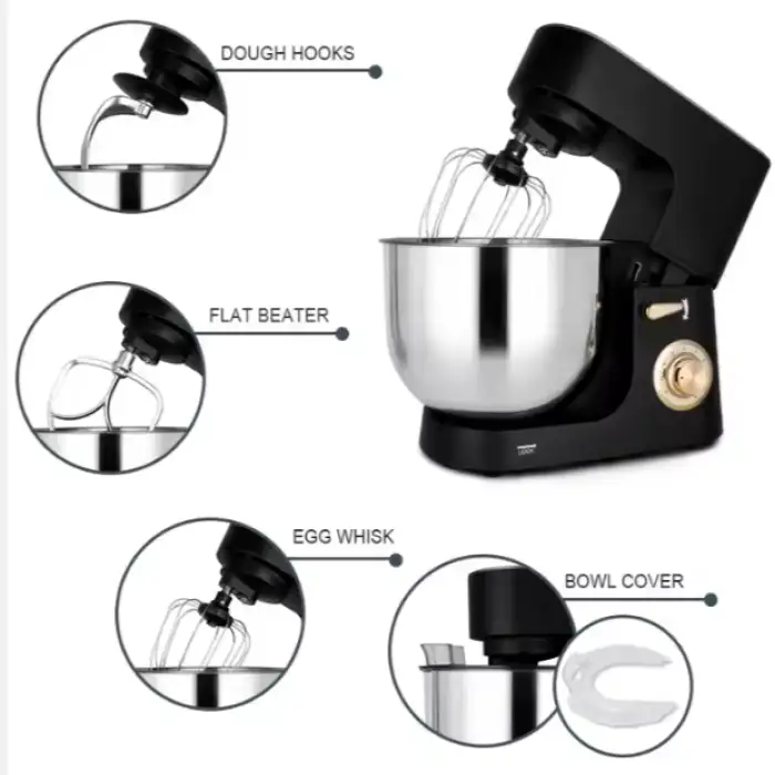 Home Stand Mixer 1800W 8L Cake Bread Dough Mixer Planetary Electric Food Mixer