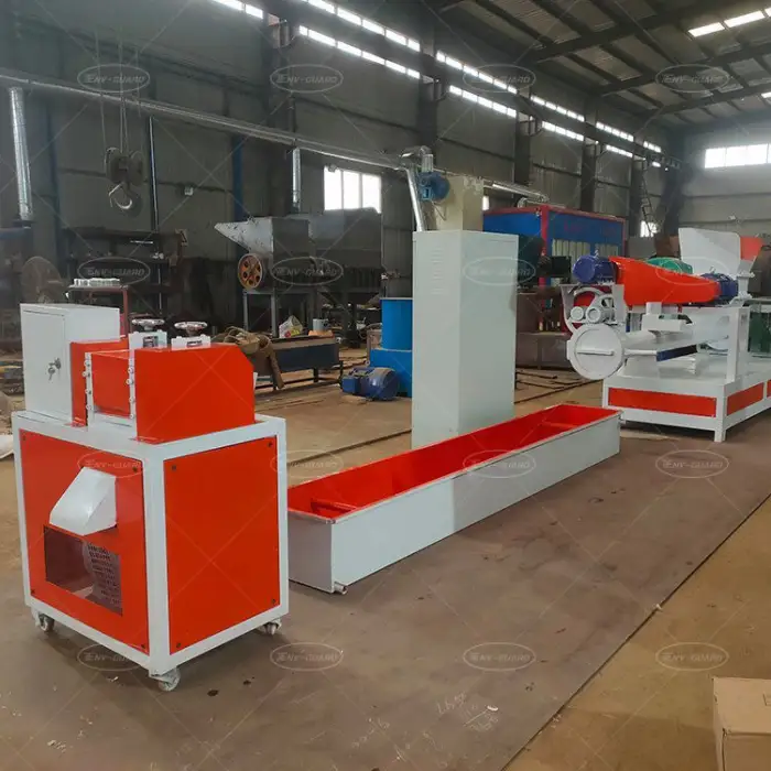 Full-Automatic Waste Plastic Recycling Machine Making Extruder Granulator Machine for Granule