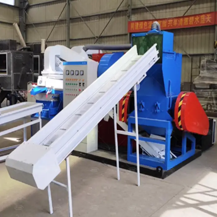 Fully Automatic Copper Cable Wire Recycling Machine Cable Granulator Machine Copper Plastic Separating and Recycling Plant