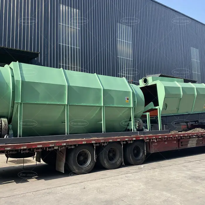 Construction Municipal Solid Waste Separator Automatic Separating System