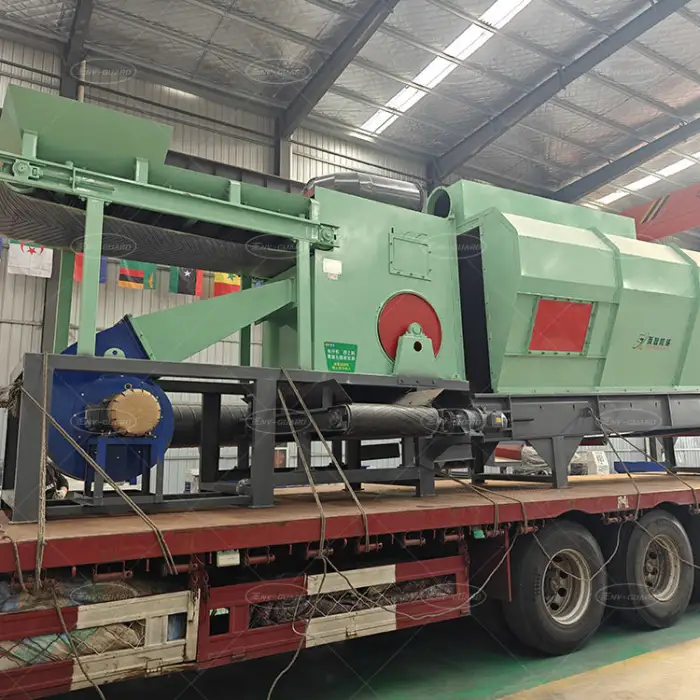 Construction Municipal Solid Waste Separator Automatic Separating System