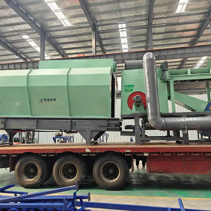 Construction Municipal Solid Waste Separator Automatic Separating System