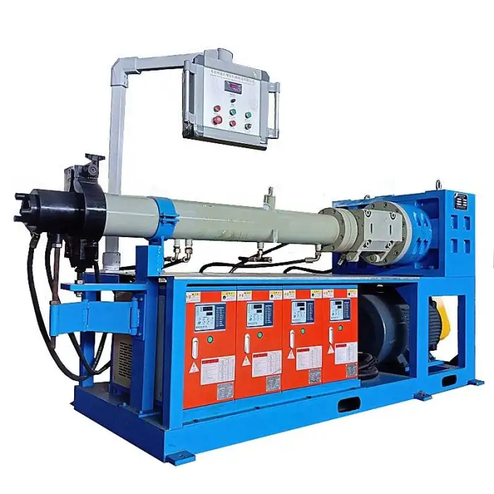 Door and Window Sealing Strip Extrusion Line / Cold Feed Rubber Extruding Machine for EPDM Strip