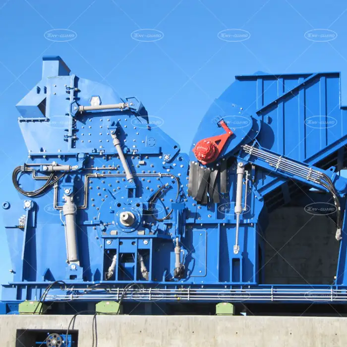 Hammer Mill Steel Crusher Metal Crushing Machine Horizontal Hammer Mill Crusher Scrap Metal Crusher Car Shredder