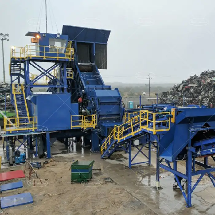 Hammer Mill Steel Crusher Metal Crushing Machine Horizontal Hammer Mill Crusher Scrap Metal Crusher Car Shredder