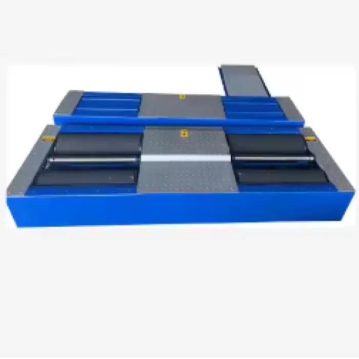 Brake Tester With 4000kg Roller Brake Tester With Axle Load