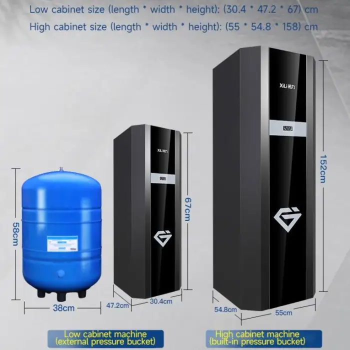 800 GPD Centralized Water Purifiers for Companies Businesses Small Footprint RO Water Machine Pure Water Maker