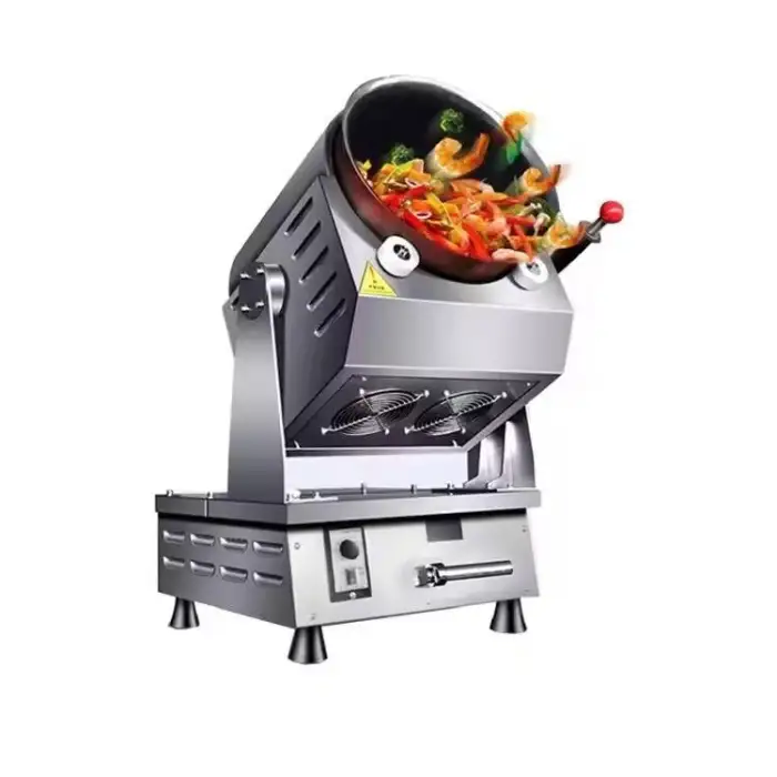 Restaurant Automatic Electric Fried Rice Wok Intelligent Stir Fry Cooking Robot Chinese Food Wok Restaurant