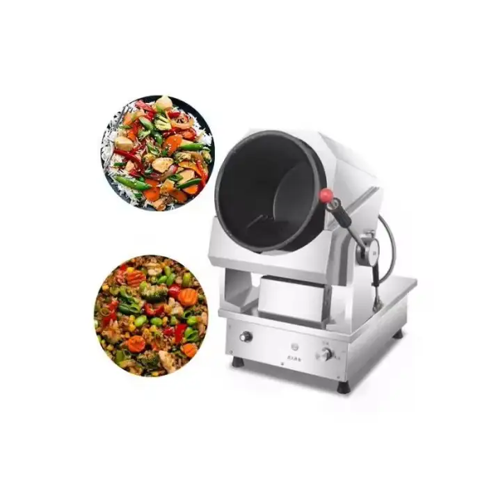 Restaurant Automatic Electric Fried Rice Wok Intelligent Stir Fry Cooking Robot Chinese Food Wok Restaurant