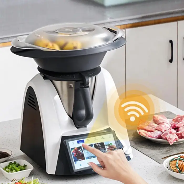 Multifunction Intelligent Automatic Stir Fry Machine High Quality Thermomixer Food Processor Cooking Robot