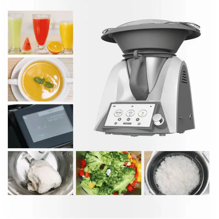 Multifunction Intelligent Automatic Stir Fry Machine High Quality Thermomixer Food Processor Cooking Robot