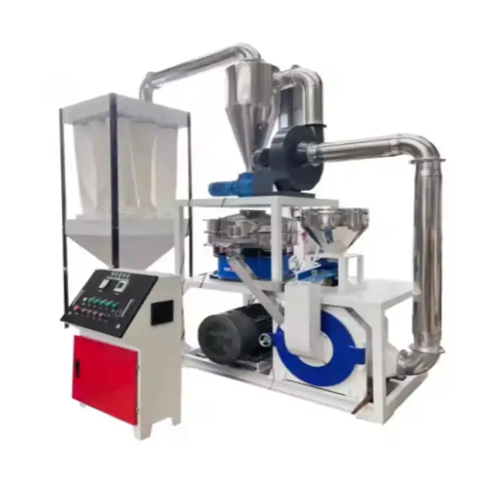 PP PE PVC Plastic Recycling Waste Pulverizer Grinding Milling Machine Miller From Zhangjiagang