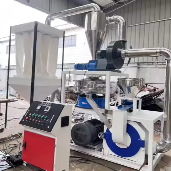 PP PE PVC Plastic Recycling Waste Pulverizer Grinding Milling Machine Miller From Zhangjiagang