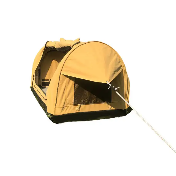 Outdoor Camping Custom Waterproof Inflatable Camping Double Canvas Swag Tent