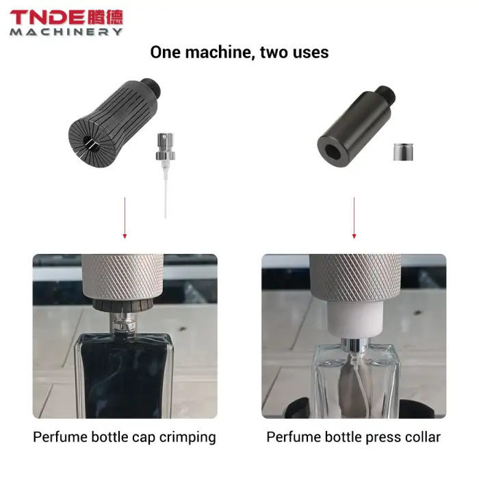 Trending 2025 Products Manual Perfume Bottle Crimping Machine Perfume Neckline Capping Machine