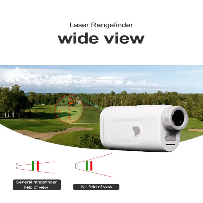 1000m OLED Nohawk Rechargeable Flag Pole Locking Vibration Pin Seeker Lookout Wholesale Laser Golf Rangefinder