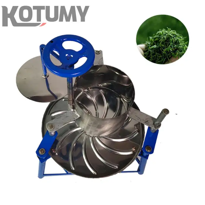 Black Tea Leaf Rolling & Twister Machine Food Processing Line Essential Tea Roller Machine