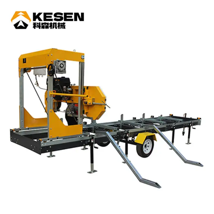 Bandsaw 24-41 Inches Diameter Portable Horizontal Log Saw Machine Wood Band Saw Machine