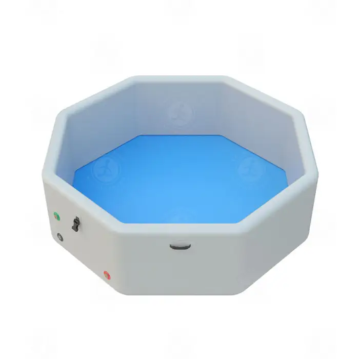 Outdoor Trend Inflatable Hot Tub Polygonal Spa Portable Ice Bath Tub Model 2-4 Person