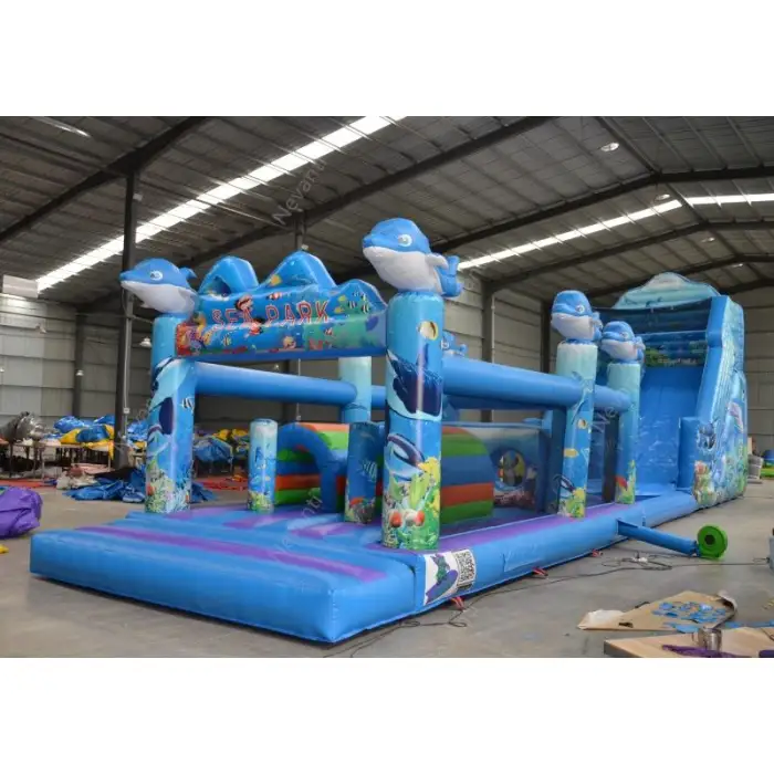 2025 Best Wholesale New Trends Sea Climbing Wall Products Slide Combo Water Slides Inflatable for Kids and Adults