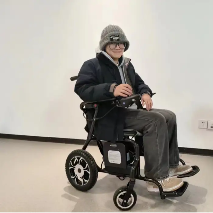 Customizable Electric Wheelchair with 360 Degree Omni-Directional Wheel