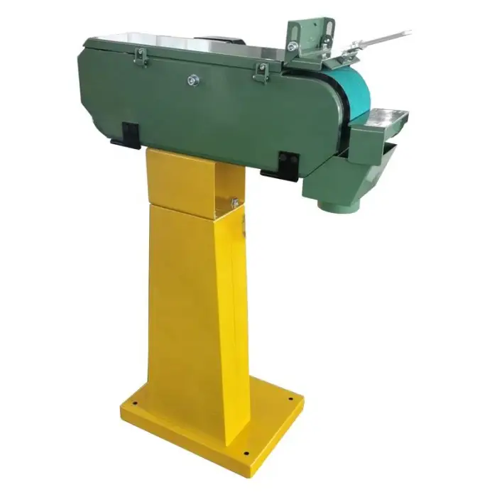 Belt Sander Machine 60HZ 50Hz Bench Grinding Metal Belt Sander Machine