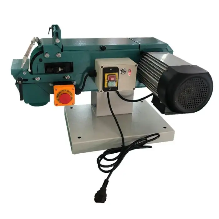 Small Sand Paper Grinding Sanding Machine Belt Metal Sander