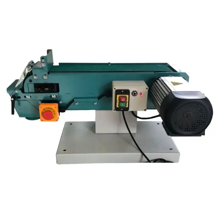 400V Three phase two speed belt sander for metal grinding sanding sander machine