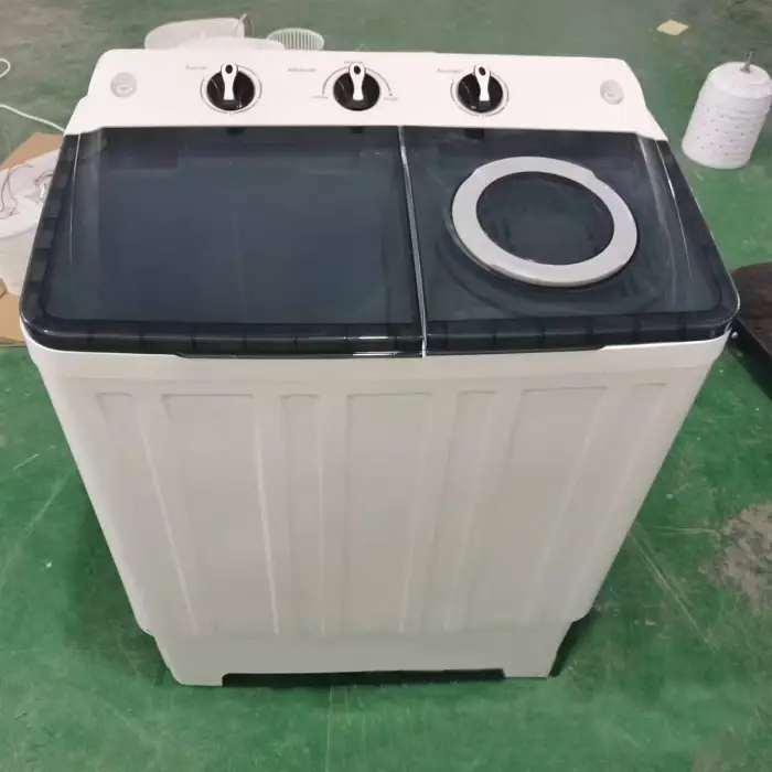 9.5kgs Double Tub Plastic Tub Laundry Washer Portable Electric Clothes Shoe Washer Washing Machine