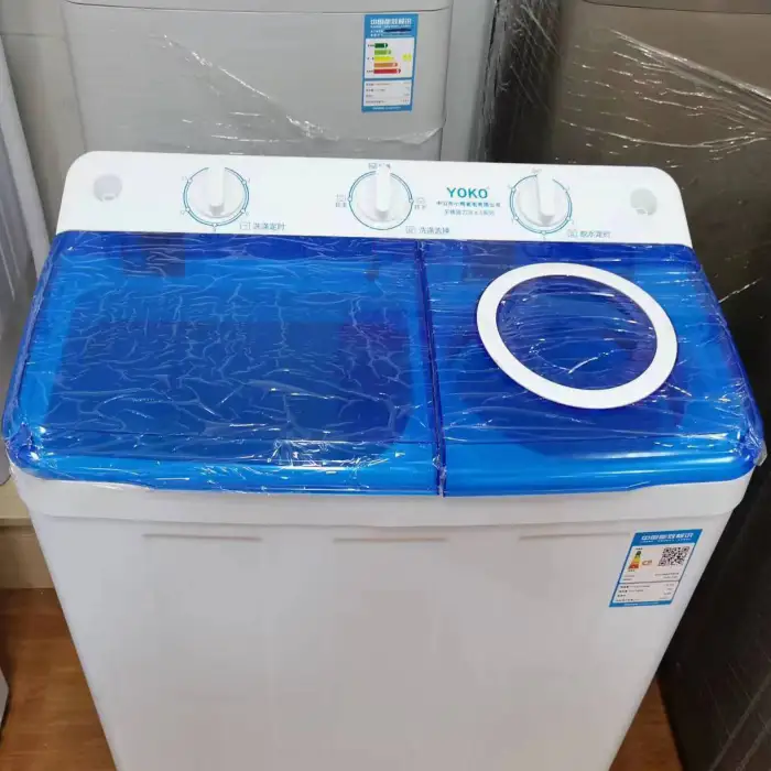 9.5kgs Double Tub Plastic Tub Laundry Washer Portable Electric Clothes Shoe Washer Washing Machine