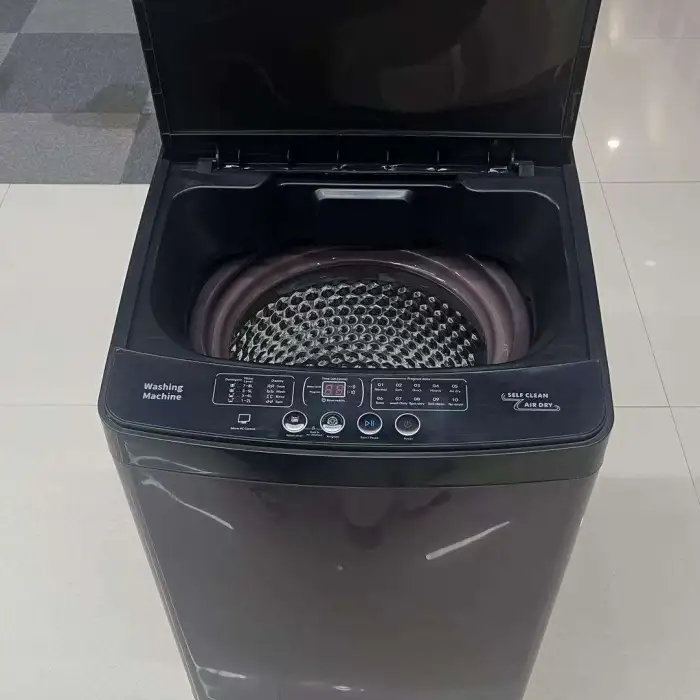 D 8.5KG Household Large-capacity Fully Automatic Top-opening Washing Machine with Blue Light Sterilization Function