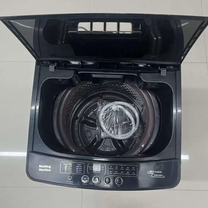 D 8.5KG Household Large-capacity Fully Automatic Top-opening Washing Machine with Blue Light Sterilization Function