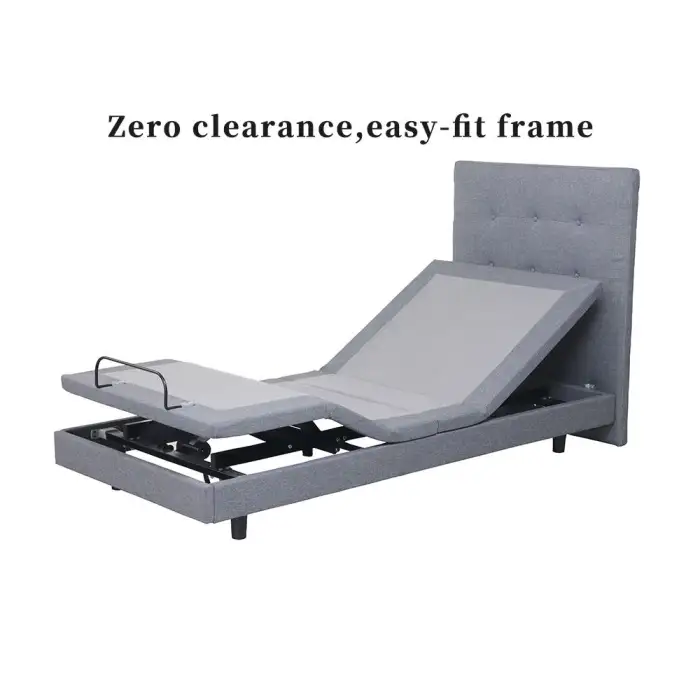 Smart Furniture Single or Double Size Electric Adjustable Bed Frames Silent Motor Electric Lift Bed for Home and Hotel