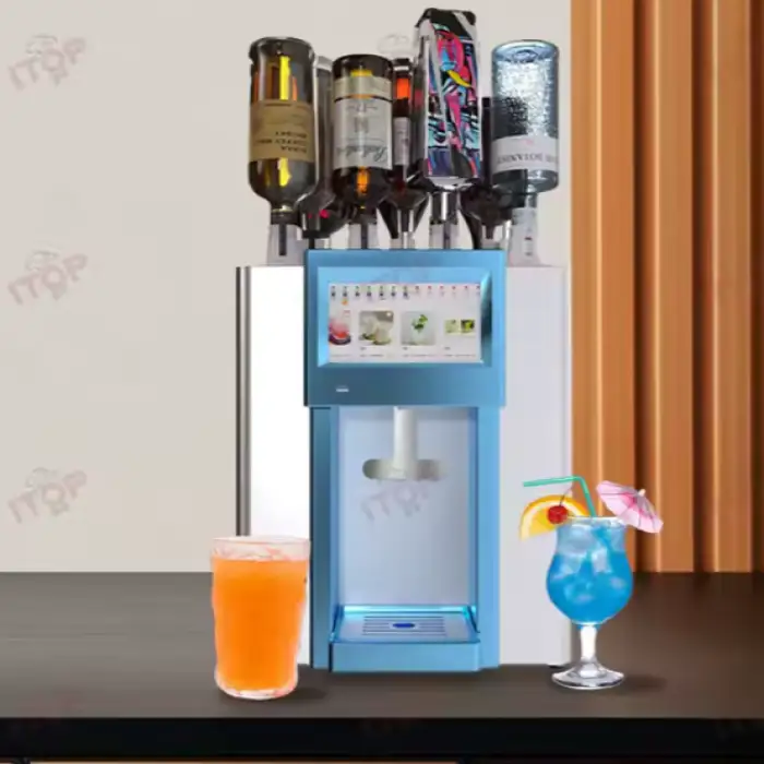 Drink Service Package Single Cup Coffee Machine Smart Mojito Machine Cocktail Robot Bartender