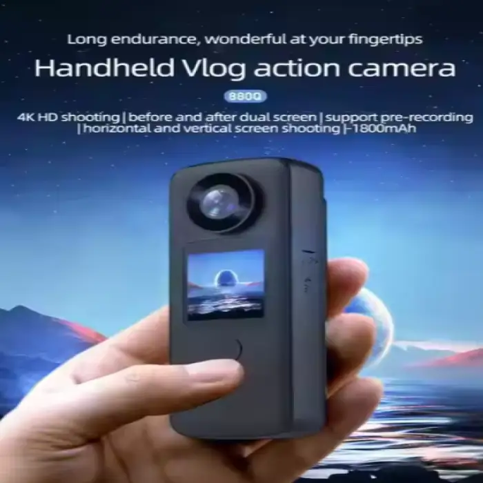 X3 Action Camera Wide-Angle 360 Vlog DV 5.7K Video 10M Waterproof FlowState Stabilization Digital Sports Camera for Ski Products