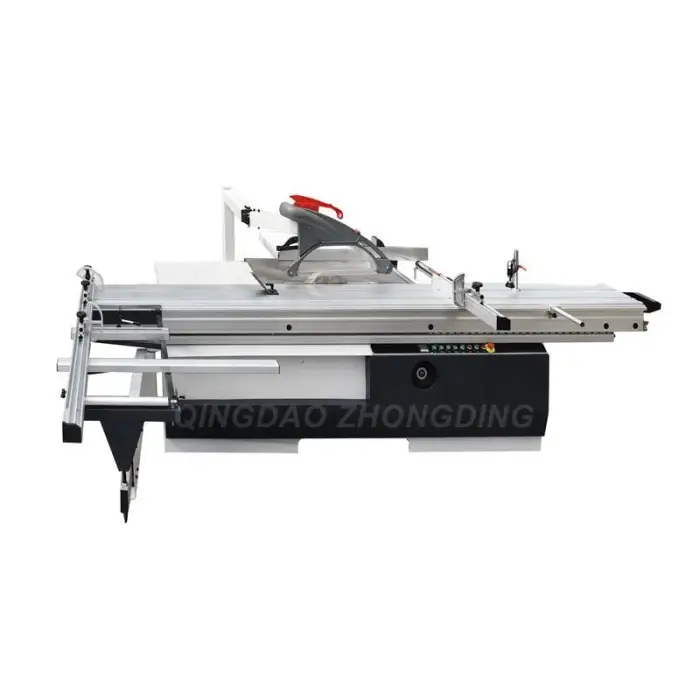 Woodworking Sliding Table Panel Saw 45 Degree Wood Cutting Saw Machine