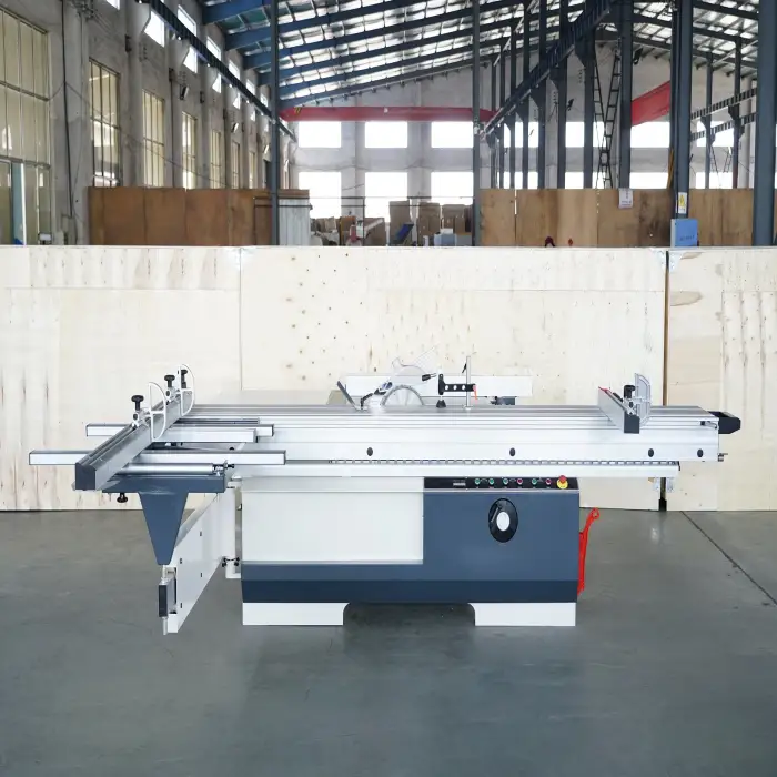 Woodworking Sliding Table Panel Saw 45 Degree Wood Cutting Saw Machine