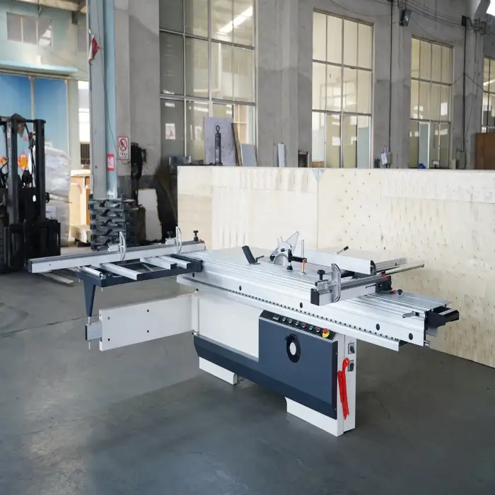 Woodworking Sliding Table Panel Saw 45 Degree Wood Cutting Saw Machine