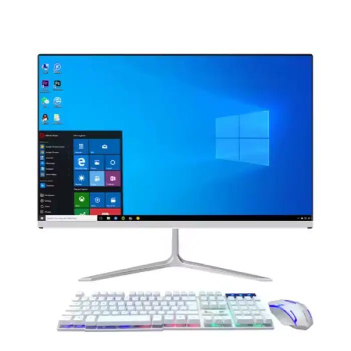 Desktop Pc Computer All in One Pc 23.8 Inch 27 Inch 8gb 16gb 128gb 256gb 512gb 1tb Desktop Pc All in One