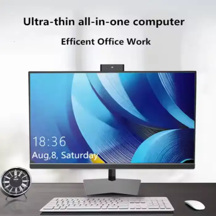 Design All in One Desktop Computer Pc AIO Touch PC Intel Core I7 Processor Gamer Computer Desktop All-in-one Pc UPS Battery