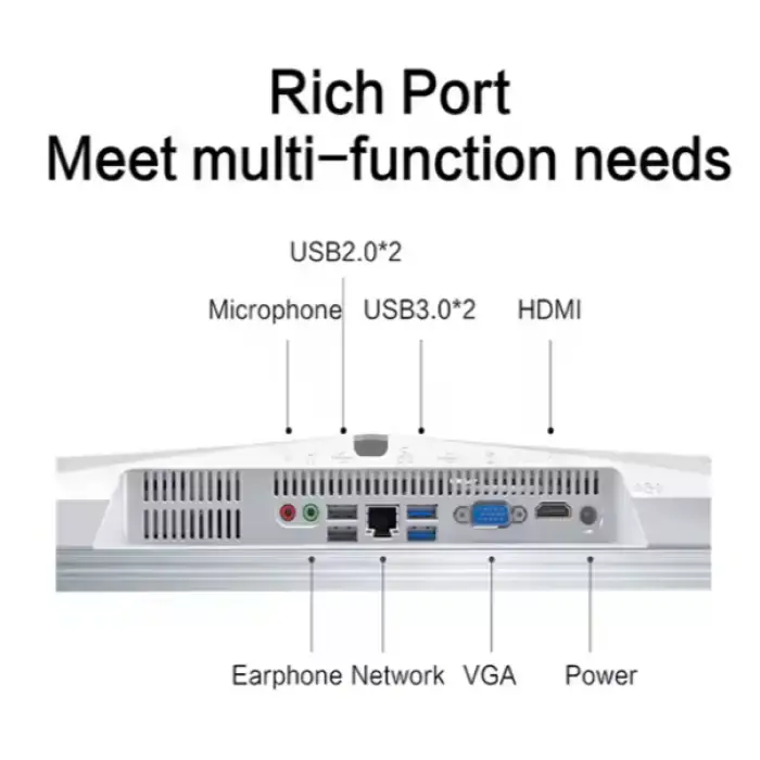 23.8 Inch I5 I7 I9 Pc All-In-One Desktop Computer All in One Desktop Pc All in One Computers